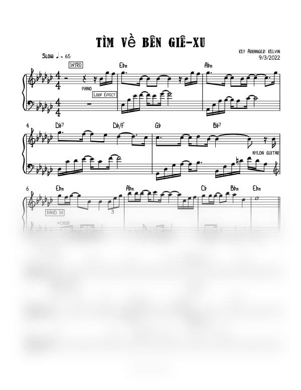Tìm về Bên Giê Xu