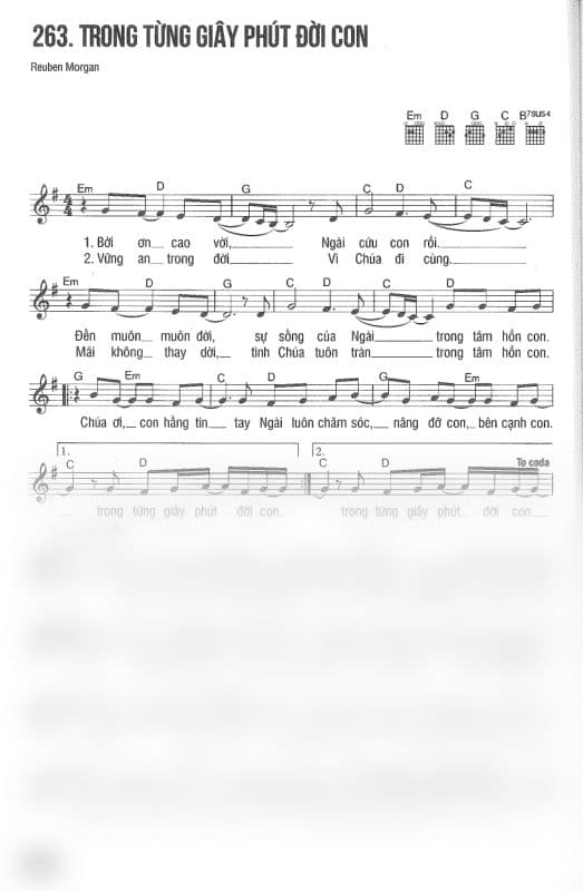 TRONG TỪNG GIÂY PHÚT ĐỜI CON
